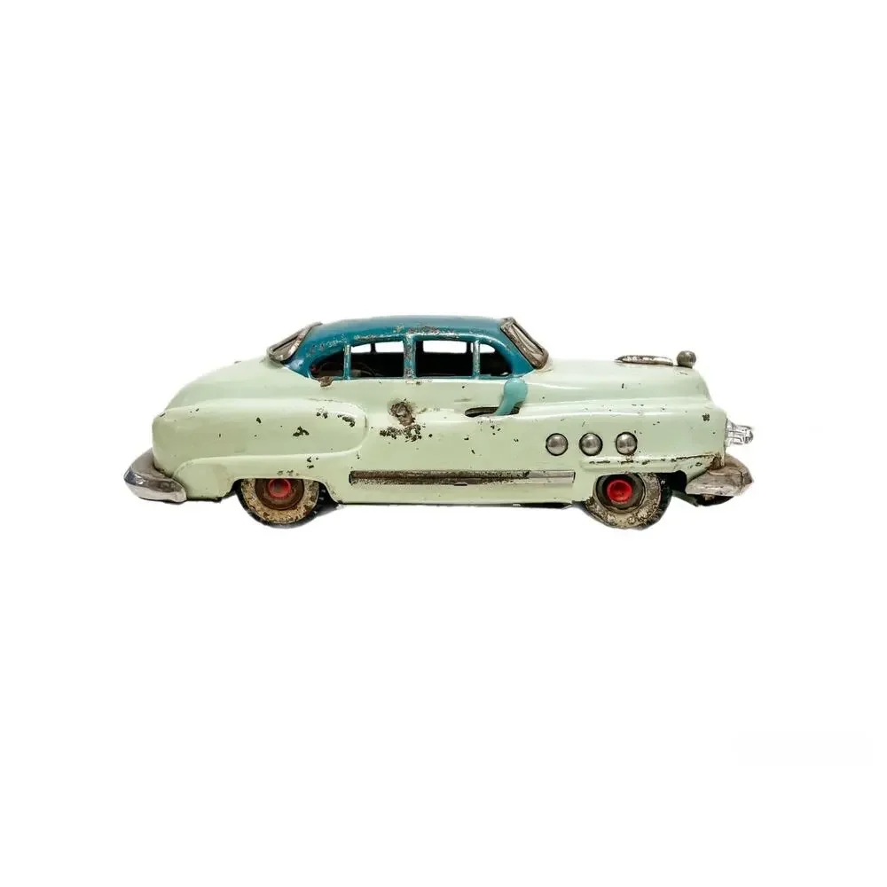 Antique Marusan Japan 1950’s Tin Buick Electromobile Car